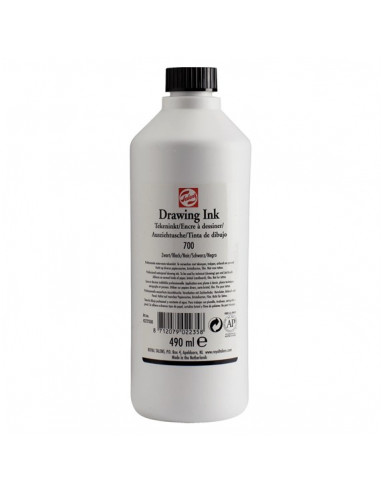 TINTA DIBUJO 490ML NEGRO