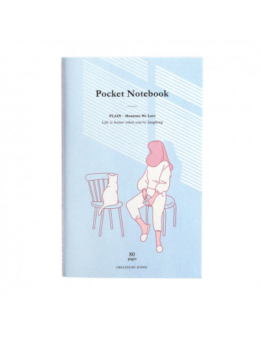 Libreta de Bolsillo Lavandería Blanca