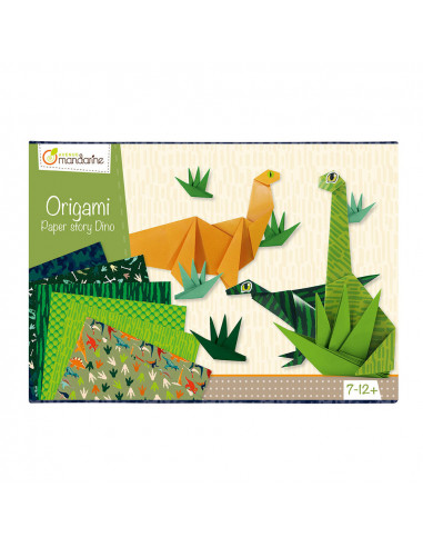 CAJA CREATIVA ORIGAMI DINOSAURIOS