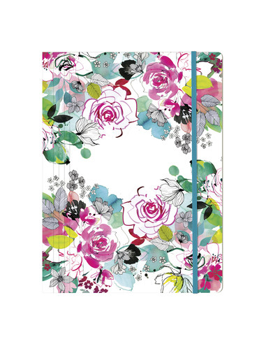 Bloom Carpeta con goma 24x32cm.