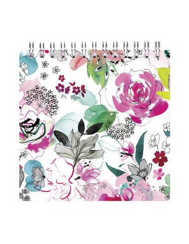 Bloom Cuad.D.Esp. 12x12cm 50h lisas SURT