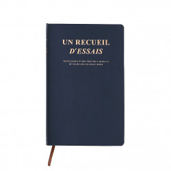 Libro de ensayo V10 Navy