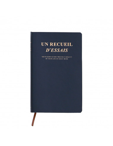 Libro de ensayo V10 Navy