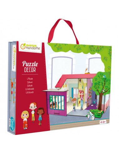 PUZZLE DECORATIVO "LA ESCUELA"