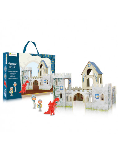 PUZZLE DECORATIVO "CASTILLO CABALLEROS"