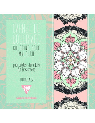 CUADERNO COLOREAR 18 H. 20X20 MANDALA