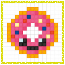 GRAFFY PIXEL, GOLOSINAS KAWAÏ 2