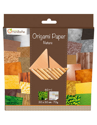 ORIGAMI NATURE 20X20 60H. 70 GR.