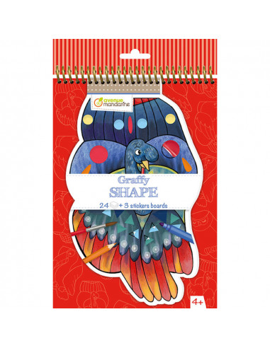 GRAFFY SHAPE PAJAROS