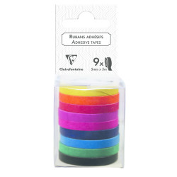 CINTAS 9 DECO LISO VIVO 0.5...