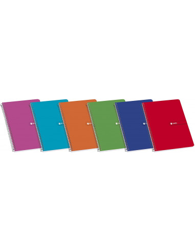 CUADERNO ENRI ESPIRAL TAPA BLANDA A4...