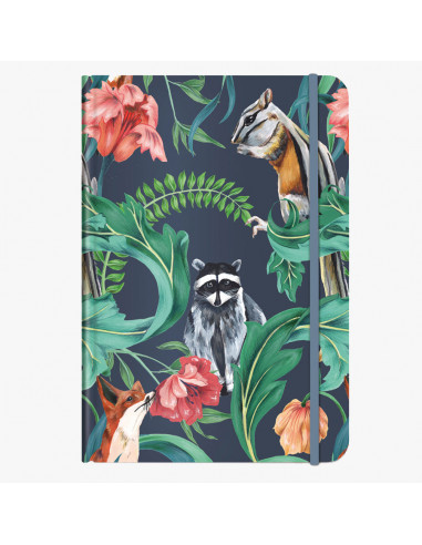 Cuaderno A5 Mapache