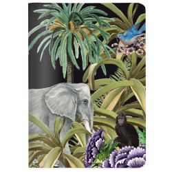 Cuaderno grapado A6 Jardín...