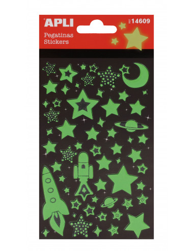 Stickers - Estrellas luminiscentes