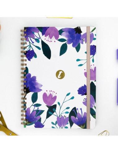 CUADERNO A4 T-NOTES LILLA