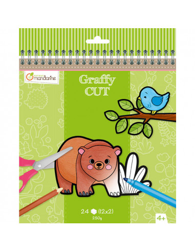 GRAFFY CUT.RECORTES TRAZO GRUESO