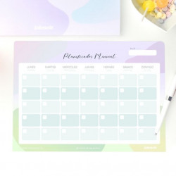 PLANIFICADOR MENSUAL ABSTRACT 2
