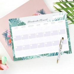 PLANIFICADOR MENSUAL TROPICAL 2