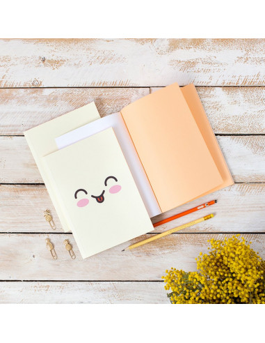 CUADERNO EMOJI AMARILLO