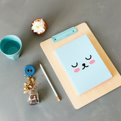 CUADERNO EMOJI AZUL 2