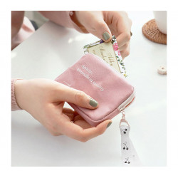 CARTERA ALGODÓN ROSA 2