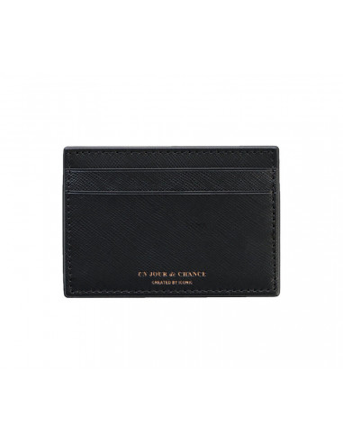 FLAT CARD POCKET V.2 - TARJETERO NEGRO