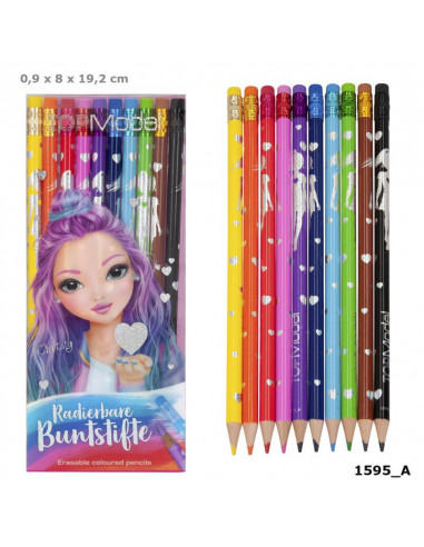 TOPMODEL LÁPICES DE COLORES BORRABLES