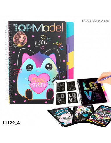 TOPMODEL MAGIC-SCRATCH BOOK