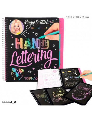TOPMODEL  MAGIC-SCRATCH BOOK HAND...