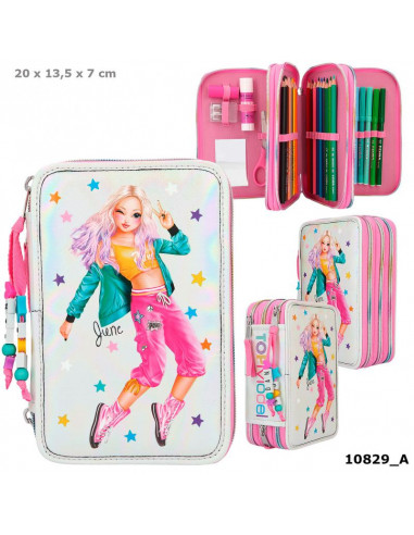 ESTUCHE TRIPLE LLENO TOPMODEL  DANCE