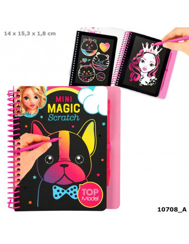 TOPMODEL MINI MAGIC-SCRATCH BOOK