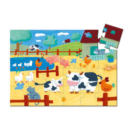 PUZZLE SILUETA LAS VACAS... 2