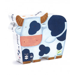 PUZZLE SILUETA LAS VACAS...