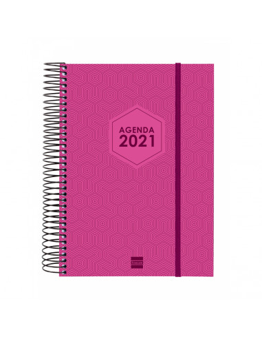 AGENDA OPAQUE E10 D/P ROJO