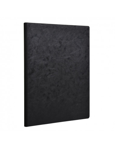 CUADERNO COSIDO LISO NEGRO 79140