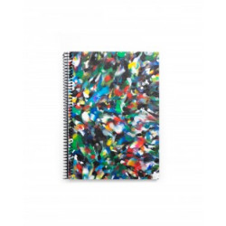 CUADERNO ZURI A5 COLOR MIX