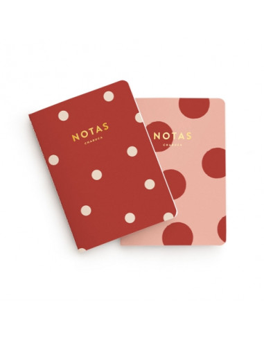 SET DE DOS LIBRETAS CHARUCA DE...