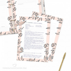 RECETARIO A4 PEONY EDITION 2