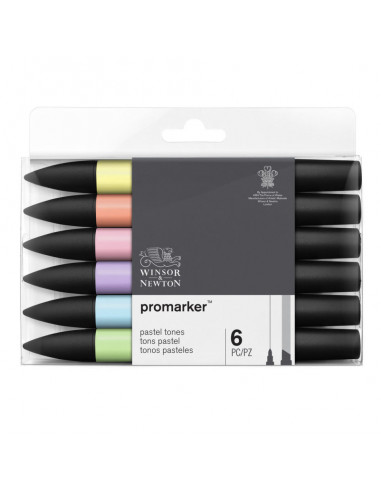 SET PROMARKER 6 TONOS PASTEL