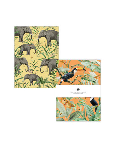 SET 2 NOTEBOOKS A5 FLIRTING...