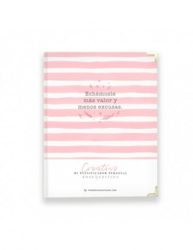 AGENDA ESCOLAR SEMANA VISTA ROSE EDITION