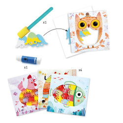 DJECO PINTURA Y COLLAGE... 2