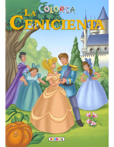 COLOREA LA CENICIENTA