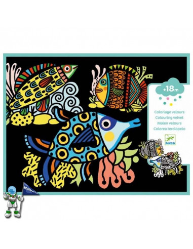 COLOREA TERCIOPELO PECES HERMOSOS