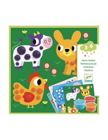 MOLDEAR BOLITAS DE PLASTILINA