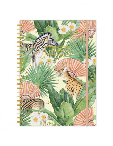NOTEBOOK A4 FLOWER GARDEN