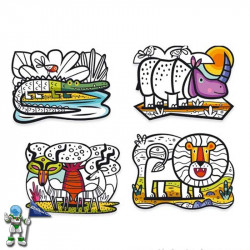 COLOREA TERCIOPELO ANIMALES... 2