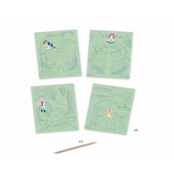 CUADROS PARA RASCAR JARDIN... 2