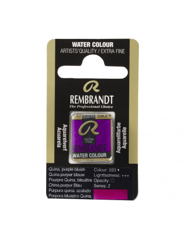 ACUARELA REMBRANDT PURPURA AZUL QUINA MP