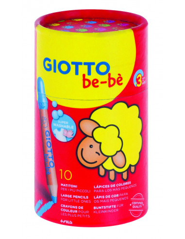 GIOTTO BE-BÉ SUPER LAPICES 10 UNID.